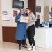 55 yaşındaki kadın, sporla bastonunu attı