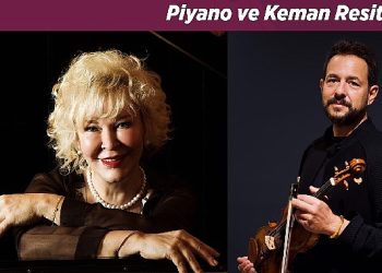 Hisar Okulları Anne Oğul müzisyenler Gülsin Onay ve Erkin Onay Piyano-Keman Resitali ile Müzikseverleri Bir Araya Getiriyor