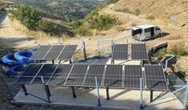 İZSU, Güneş Enerjisi ile Çalışan İçme Suyu Kuyularını Hizmete Aldı