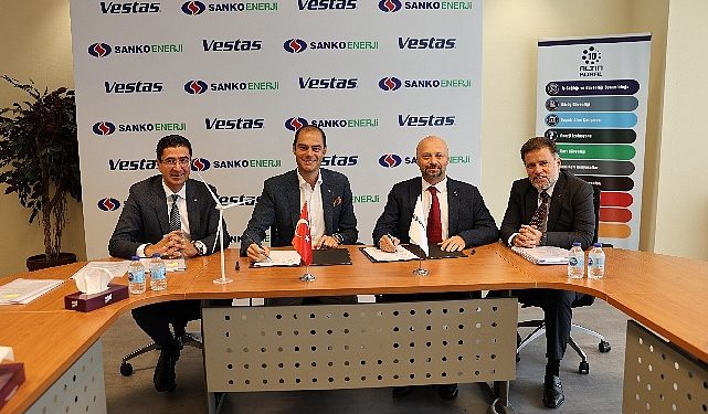 Sanko Enerji ve Vestas’dan İş Birliği İmzası