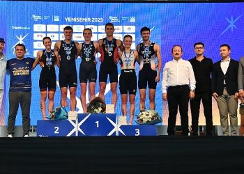 25 ülkeden 280 sporcu Yenişehir Avrupa Triatlon Kupası’nda mücadele etti