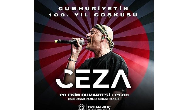 – Buca Cumhuriyet’in 100. yılını Ceza konseri ile kutlayacak