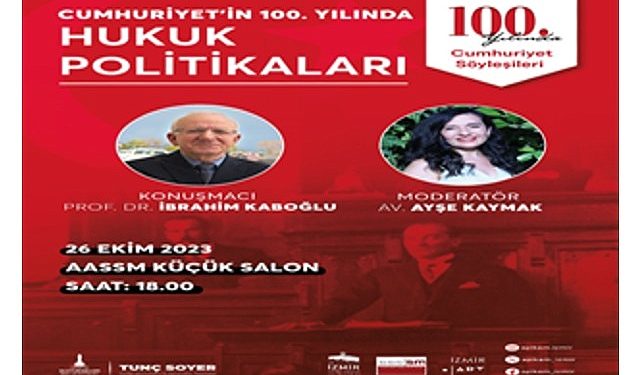 Cumhuriyet söyleşilerinin ilk konuğu Prof. Kaboğlu