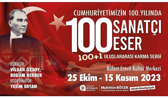 Cumhuriyet’in 100. Yılı kutlanıyor