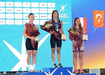 Yenişehir Avrupa Triatlon Kupası’nda milli triatlet Selinay Tuğçe Kır altın madalya kazandı