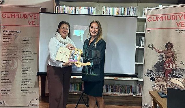 Burcu Bahar “Atatürk ve Sihirli Gözlük” kitabını anlattı