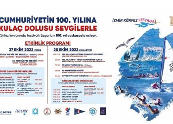 Cumhuriyet’in 100. yılında İzmir Körfezi şenlenecek
